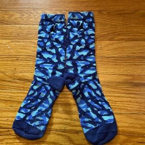 Tri-Color Tie-Dye Jordan Basketball Socks